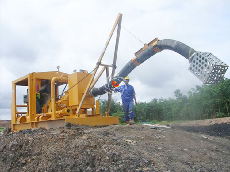 Floating Pontoon Set Mining Dewatering Slurry Pump