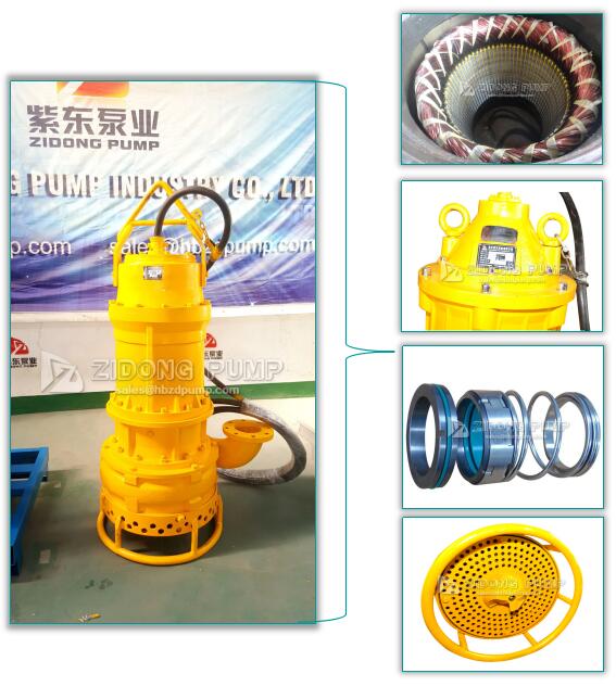 NSQ Hydraulic Excavator Submersible Sand Pump